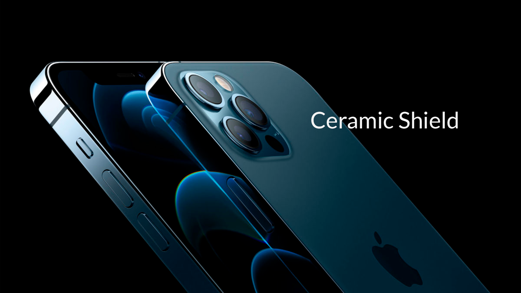 O vidro Cerâmic Shield do iPhone é quatro vezes mais resistente a quedas e arranhões.