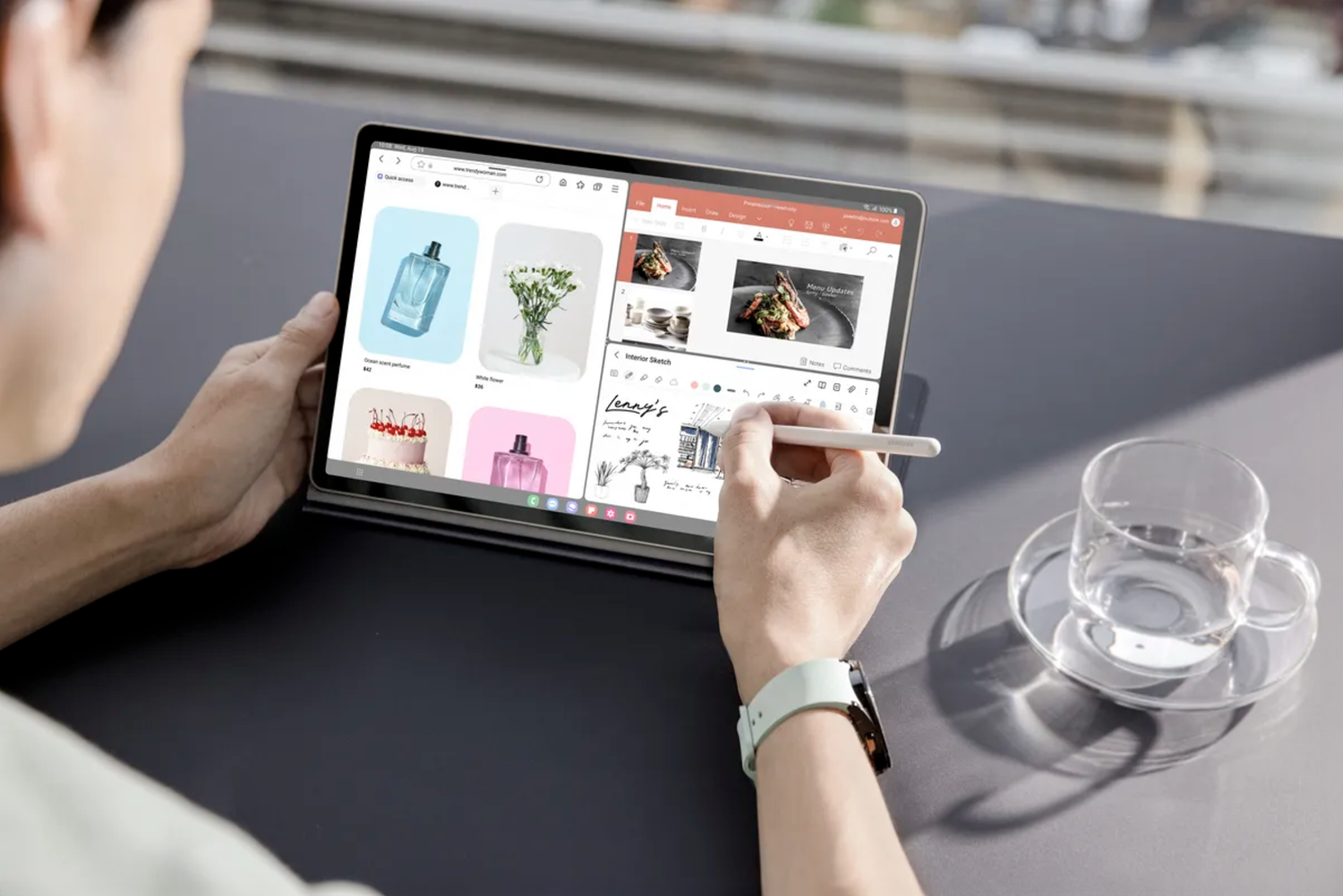 Conheça o Galaxy Tab S9 da Samsung, destacando-se por sua tecnologia avançada e a inclusão da S Pen.