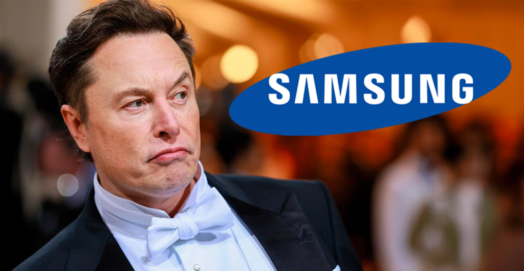 Samsung e Elon Musk colaboram no 'Celular X', trazendo inovação e privacidade para competir com a Apple.