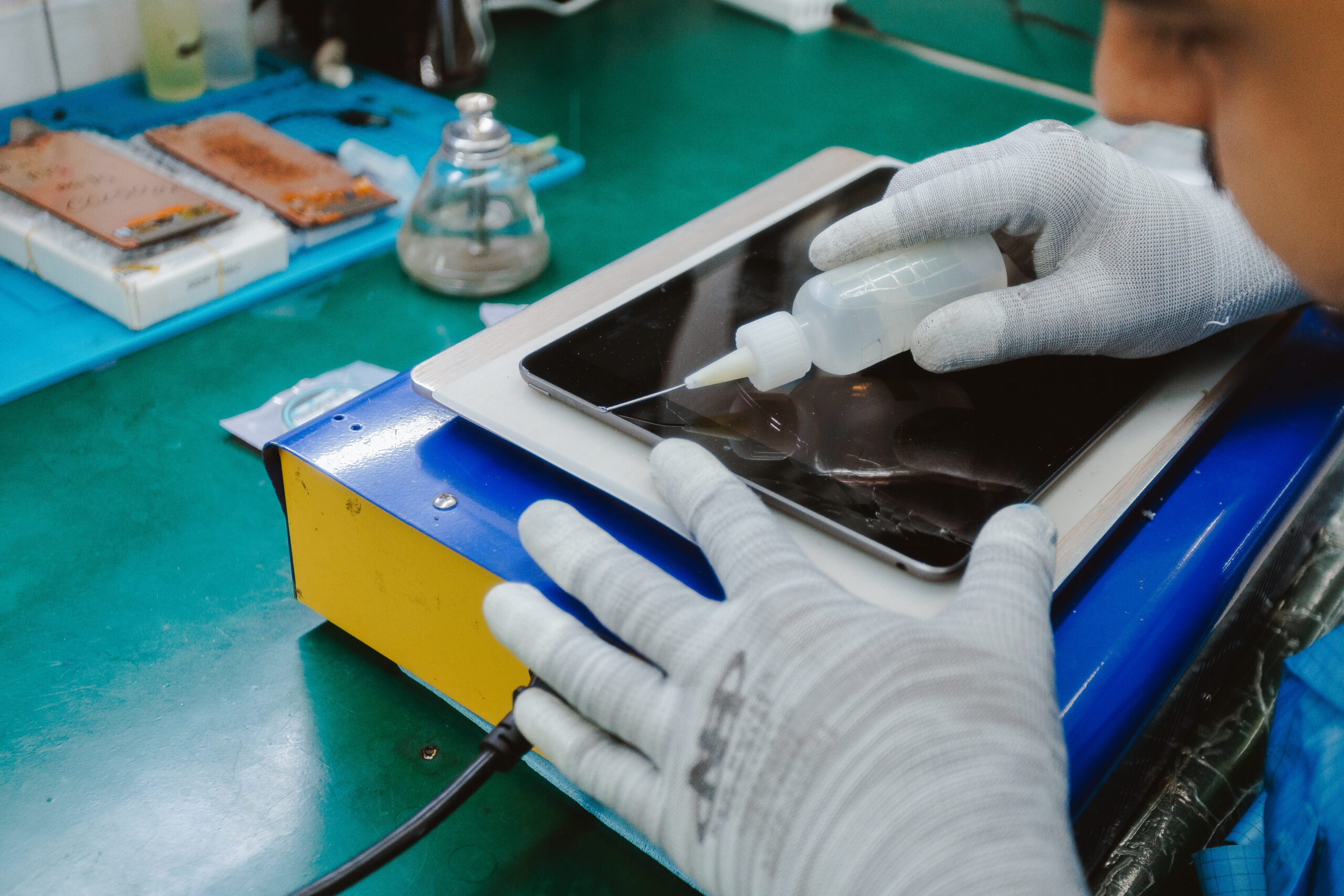 Atendimento da FixOnline, referência em assistência técnica de celular em São Paulo